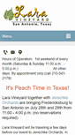 Mobile Screenshot of lara-vineyard.com